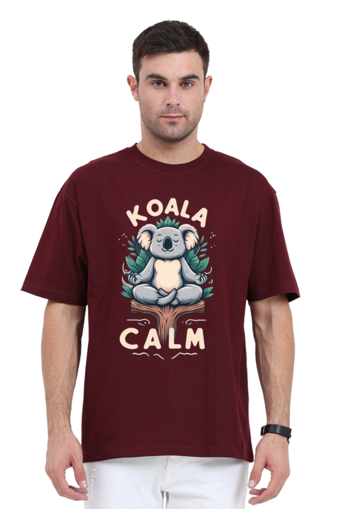 Unisex Oversize Koala Calm Zen T Shirt