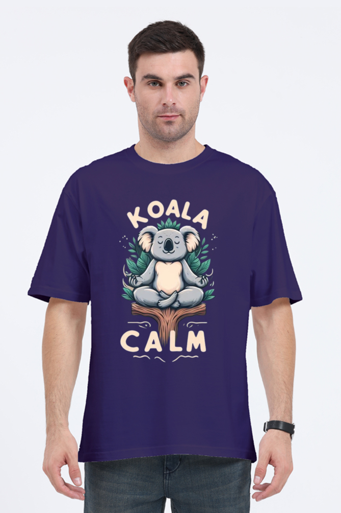 Unisex Oversize Koala Calm Zen T Shirt