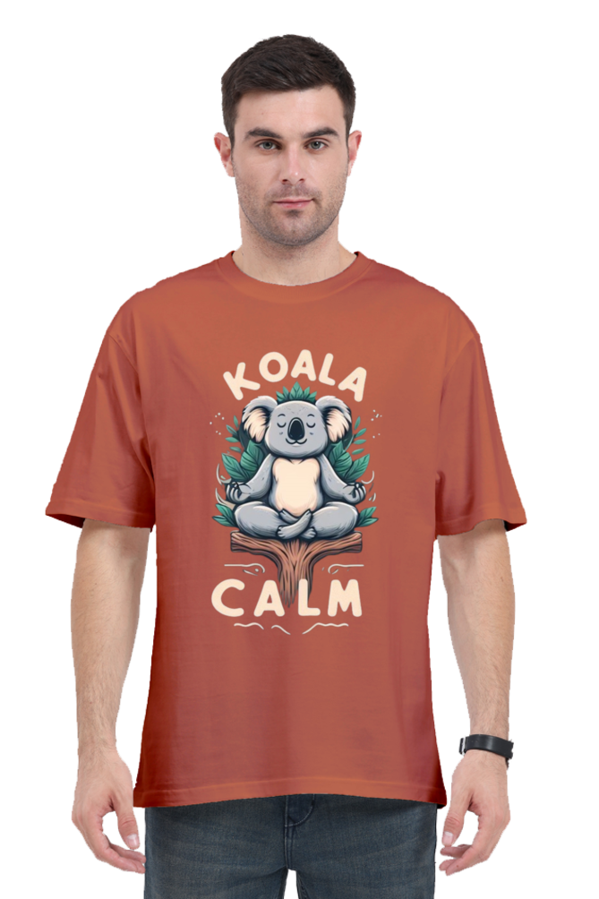 Unisex Oversize Koala Calm Zen T Shirt